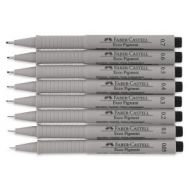 Капиллярная ручка Faber-Castell Ecco Pigment черный 0.4