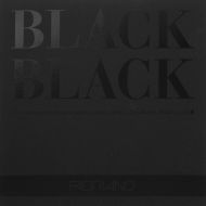 Альбом для графики Fabriano BlackBlack 20х20 20л 300гр cклейка по короткой стороне