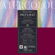Блок для акварели Fabriano Watercolour Studio Cold pressed, 200г/м2, 18x24см, Фин, склейка 20 листов