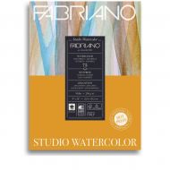Альбом для акварели Fabriano Watercolour Studio Hot pressed, 200г/м2, 22.9x30.5см, Сатин, склейка 75