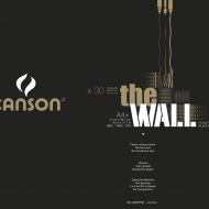 Альбом для маркеров Canson The Wall  21х31.4 30л 220 гр спираль по короткой стороне