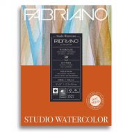 Альбом для акварели Fabriano Watercolour Studio Hot pressed, 300г/м2, 22.9x30.5см, Сатин, склейка 50
