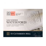 Блок для акварели Saunders Waterford HP+Blocks White 41х31 см 300 гр 20 листов