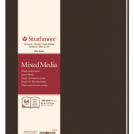 Блокнот для зарисовок Strathmore 500 Series MixMedia 14х21,6 32л 190гр портрет