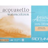 Блок для акварели Fabriano ArtisticoTraditional White 30,5х45,5 20л 300гр Фин склейка по 4 сторонам