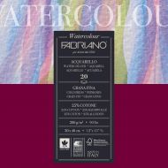 Блок для акварели Fabriano Watercolour Studio Cold pressed, 200г/м2, 30x40см, Фин, склейка 20 листов