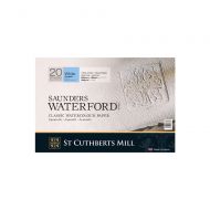 Блок для акварели Saunders Waterford CP Blocks White 26х18 см 300 гр 20 листов