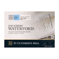 Блок для акварели Saunders Waterford CP Blocks White 41х31 см 300 гр 20 листов
