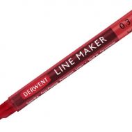 Мультилайнер Derwent Graphik Line marker 0.3 Красный