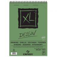 Альбом для графики Canson XL Dessin А4 50л 160гр спираль по короткой стороне