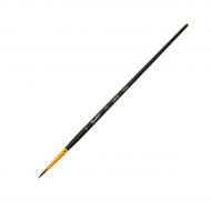 Колонок плоский Roubloff №10,  длинная ручка, черное дерево