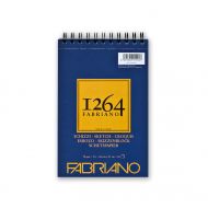 Альбом для маркеров Fabriano 1264 SKETCH 90гр 14,8х21 100л спираль по короткой стороне