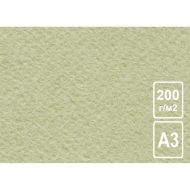 Бумага акварельная А3 оливковая 200 гр