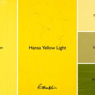 Краска масляная Gamblin Artist Grad extra-fine 37 мл Hansa Yellow Light