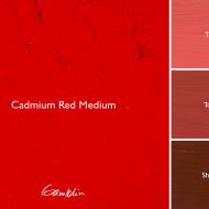 Краска масляная Gamblin Artist Grad extra-fine 37 мл Cadmium Red Medium