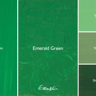 Краска масляная Gamblin Artist Grad extra-fine 37 мл Emerald Green