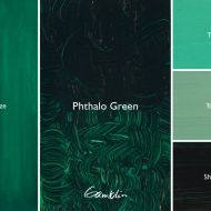 Краска масляная Gamblin Artist Grad extra-fine 37 мл Phthalo Green