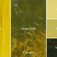 Краска масляная Gamblin Artist Grad extra-fine 37 мл Green Gold