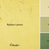 Краска масляная Gamblin Artist Grad extra-fine 37 мл Radiant Lemon