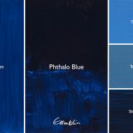 Краска масляная Gamblin Artist Grad extra-fine 37 мл Phthalo Blue