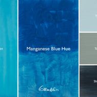 Краска масляная Gamblin Artist Grad extra-fine 150 мл Manganese Blue Hue