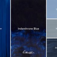 Краска масляная Gamblin Artist Grad extra-fine 150 мл Indanthrone Blue