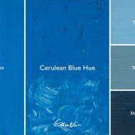 Краска масляная Gamblin Artist Grad extra-fine 150 мл Cerulean Blue Hue