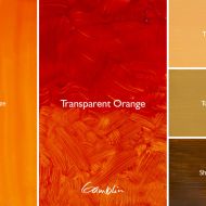 Краска масляная Gamblin Artist Grad extra-fine 150 мл Transparent Orange