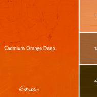 Краска масляная Gamblin Artist Grad extra-fine 150 мл Cadmium Orange Deep