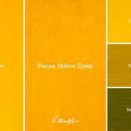 Краска масляная Gamblin Artist Grad extra-fine 150 мл Hansa Yellow Deep