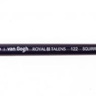 Белка плоская сибирская VanGogh 122 №18  ручка короткая