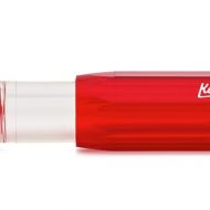 Ручка перьевая KAWECO Skyline Sport B 1.1 мм красный прозрачный корпус