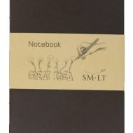 Блокнот для эскизов и зарисовок SMLT Stitched colored notebook 13,5x21 см 48 л 80 г