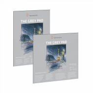 Альбом-склейка для набросков Hahnemühle «The Grey Pad», 120 г/м2, 20x20 см, 30 л, светло-серый