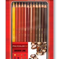 Набор цветных карандашей 12 цв Polycolor 
