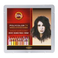Набор цветных карандашей 24цв х Polycolor 
